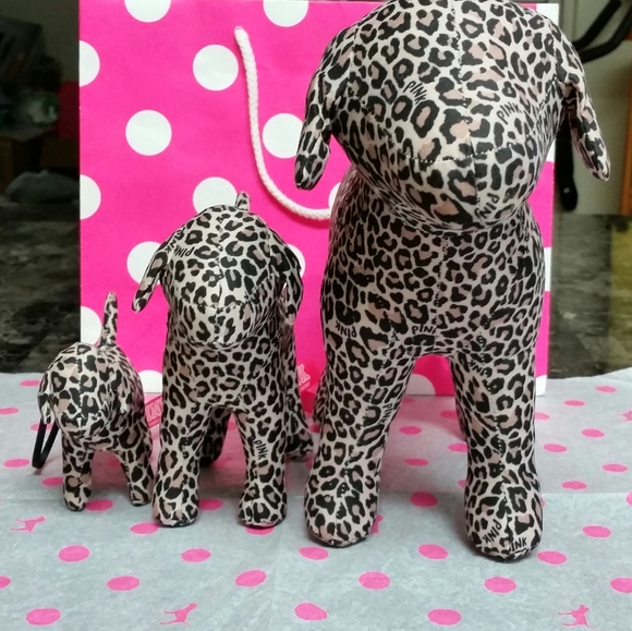SOLD✔️ Victoria's Secret Cheetah Dog Set ⭐RARE⭐ - Picture 6 of 10